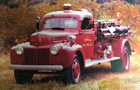 Conklin Fire Parade Truck