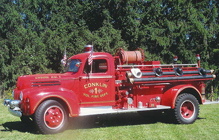 Conklin Fire Parade Truck